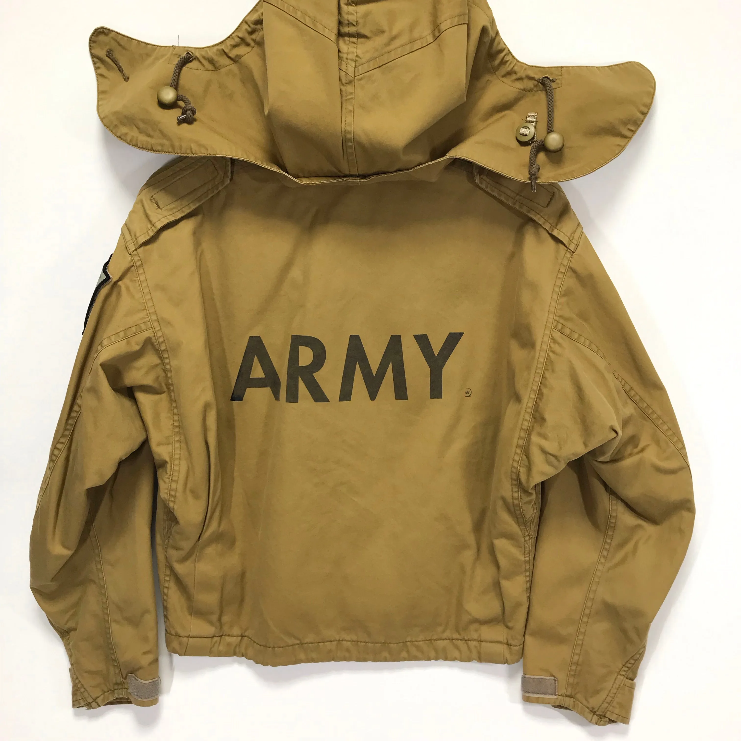 [S] A Bathing Ape Bape x WTaps Vintage Remake Army Riders Jacket