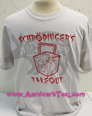 Science Humor Tee - Schrodinger's Takeout