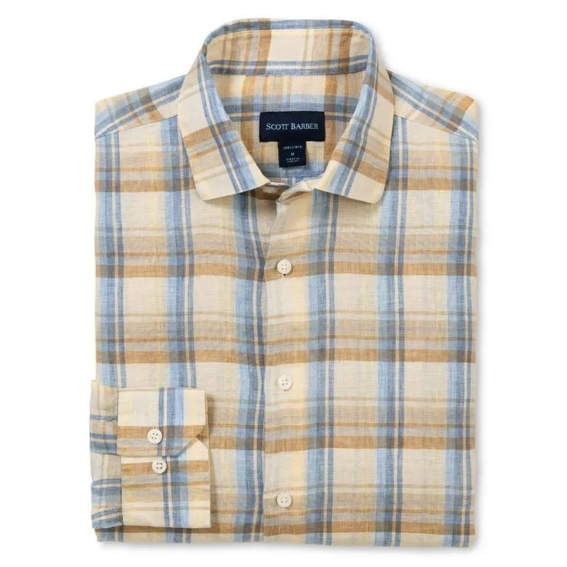 Scott Barber | Italian Linen Plaid