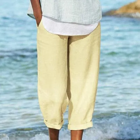 Shana | Breezy Cropped Pants