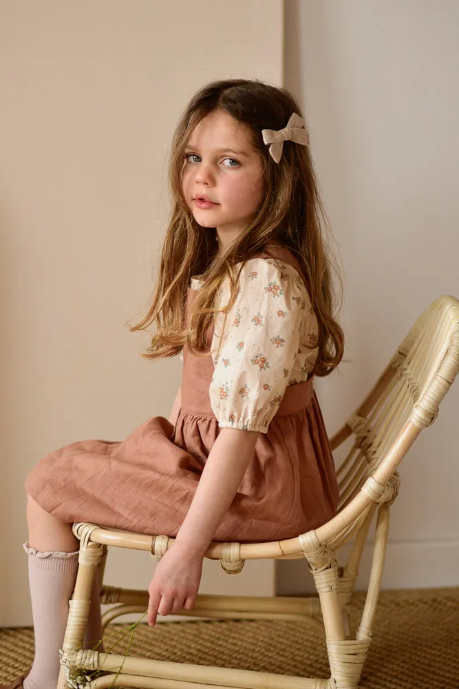 Short-Sleeved Puffy Blouse - Sofia