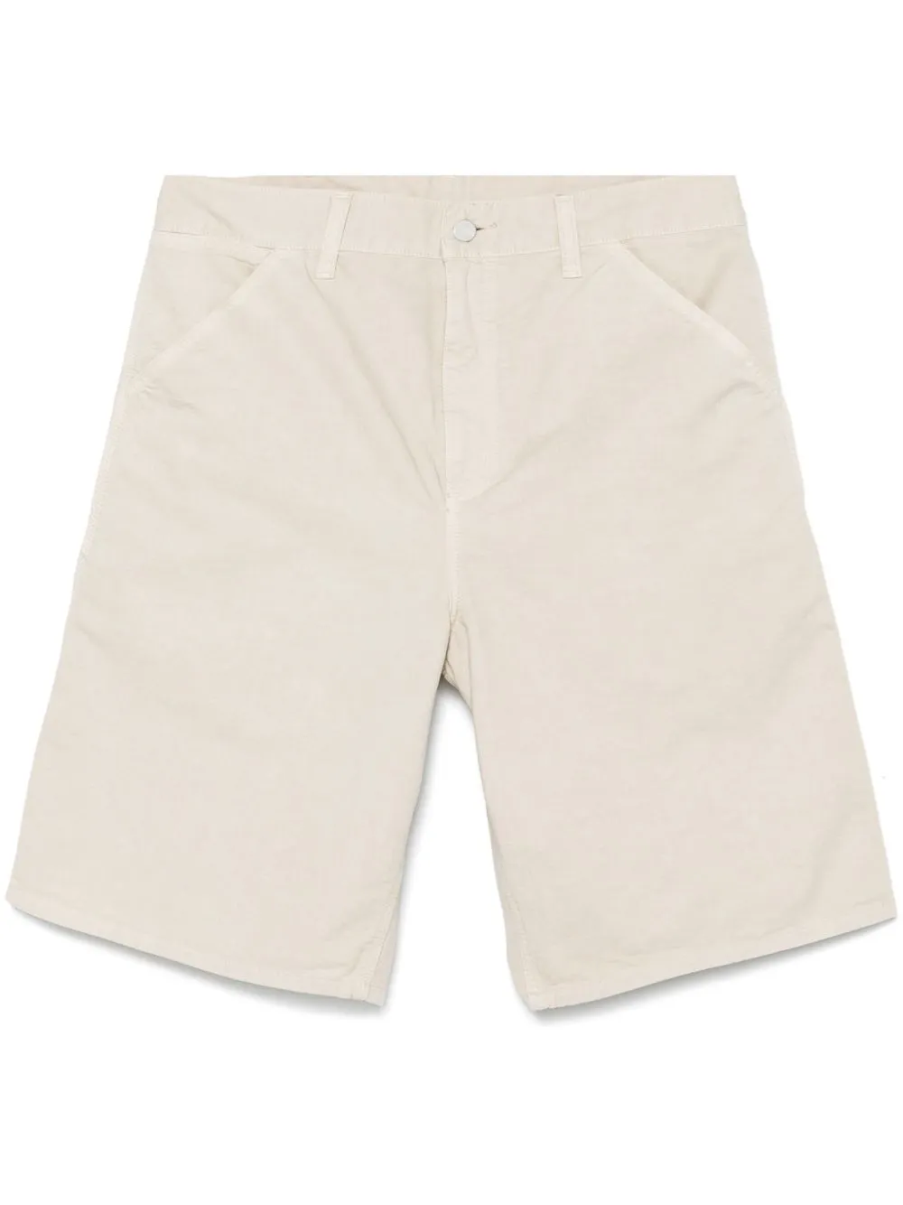 Single knee cotton shorts