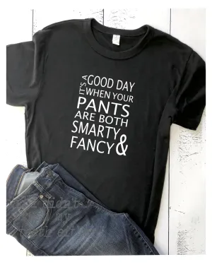 smarty and fancy pants - tee shirt