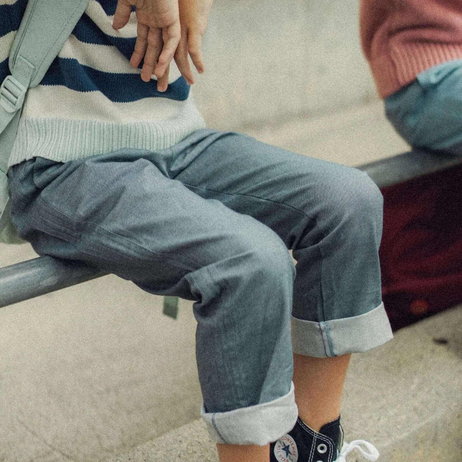 Soft Denim Pants