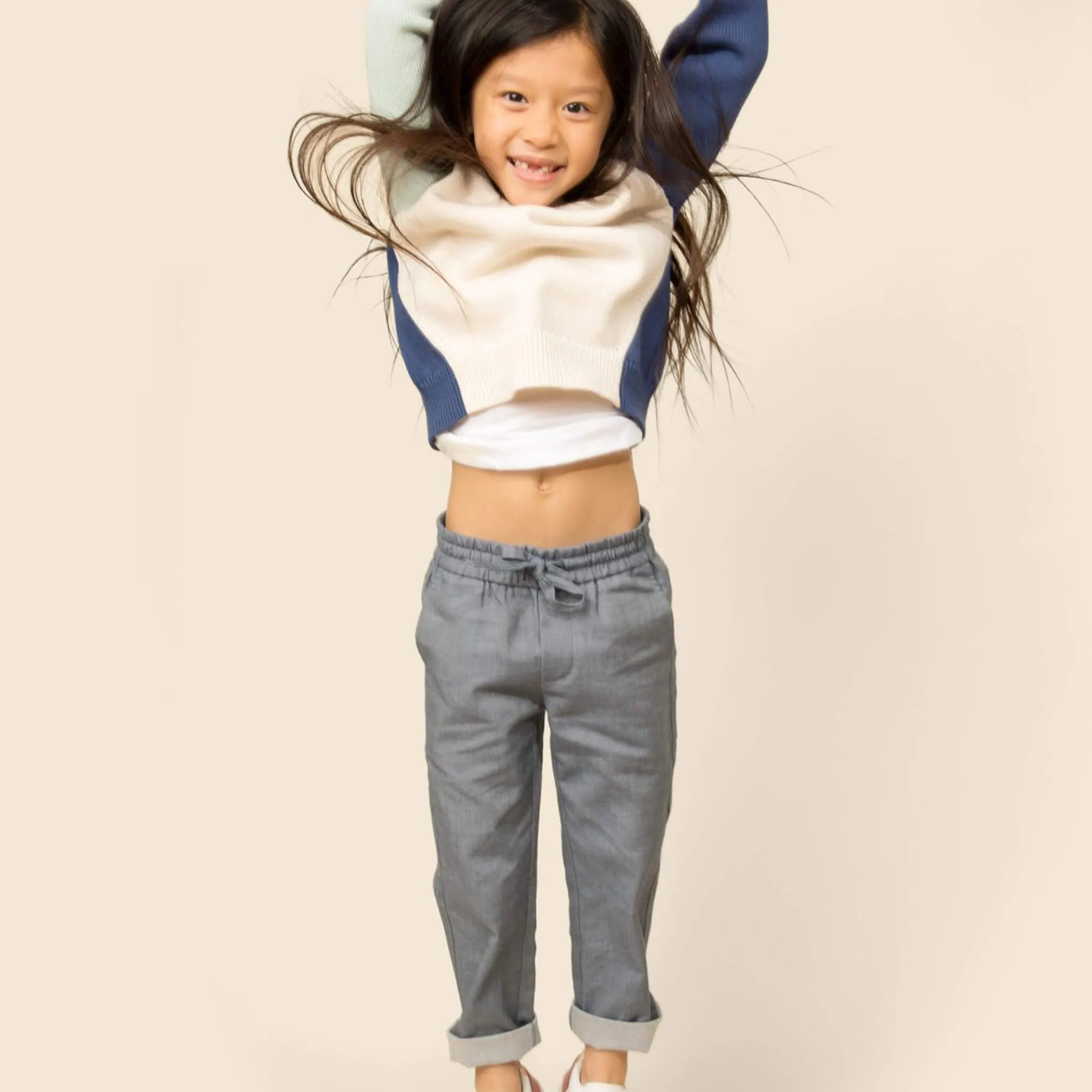 Soft Denim Pants