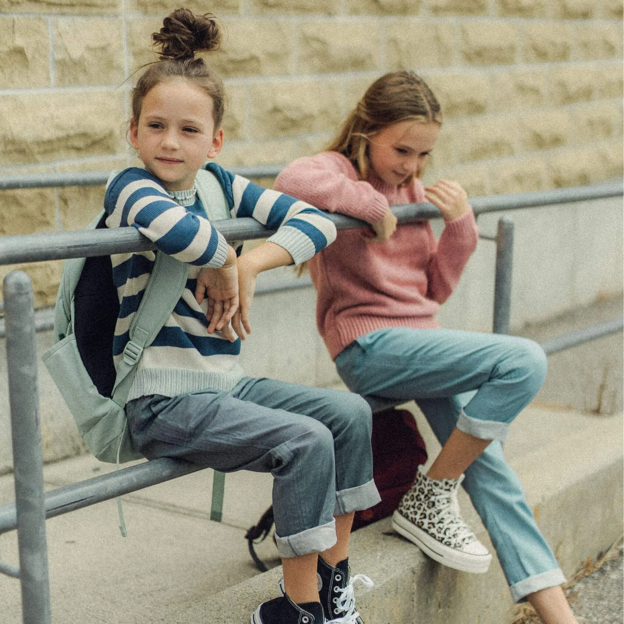Soft Denim Pants