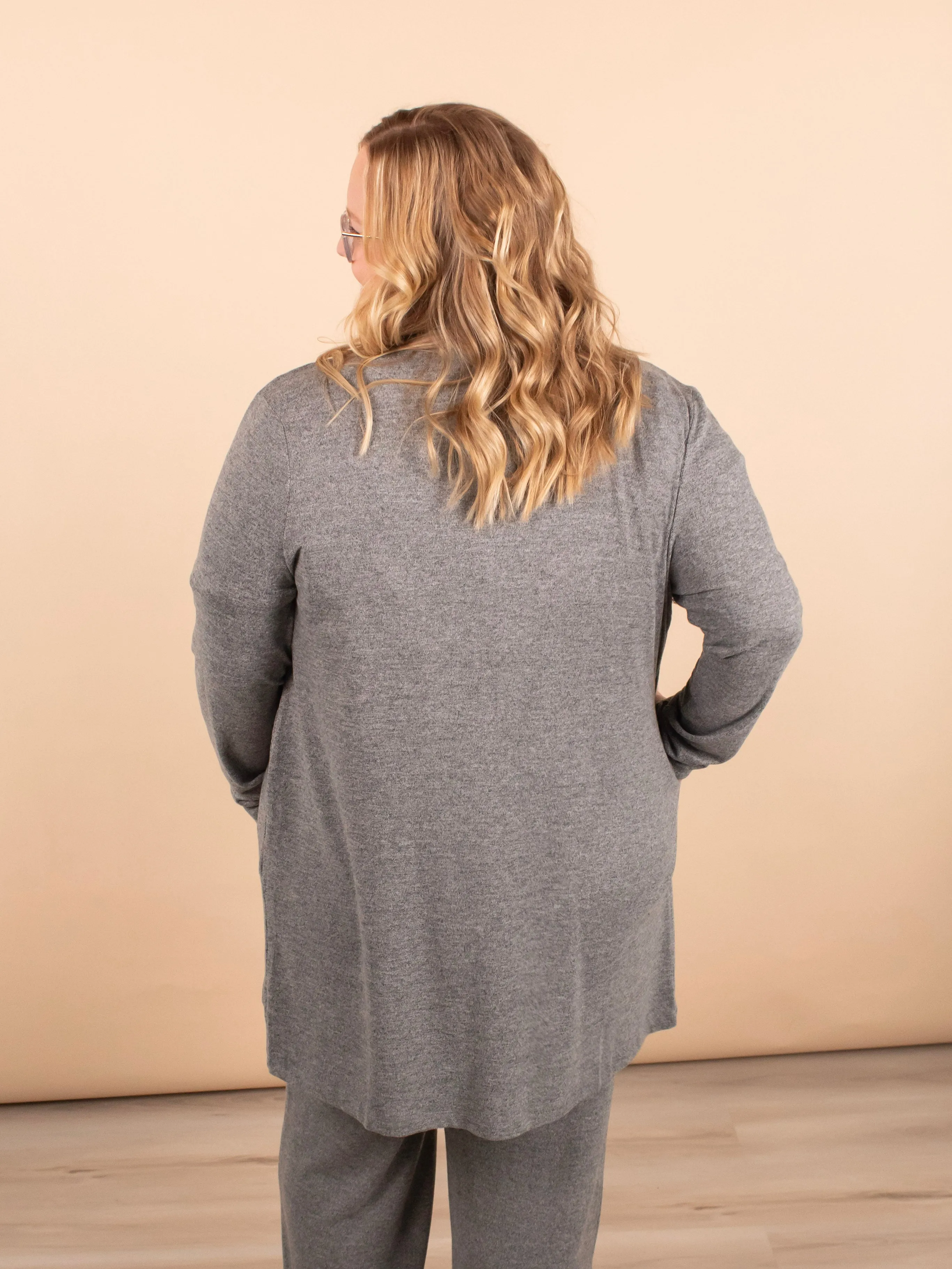 Soft Strides Cardigan in Grey [part of set]