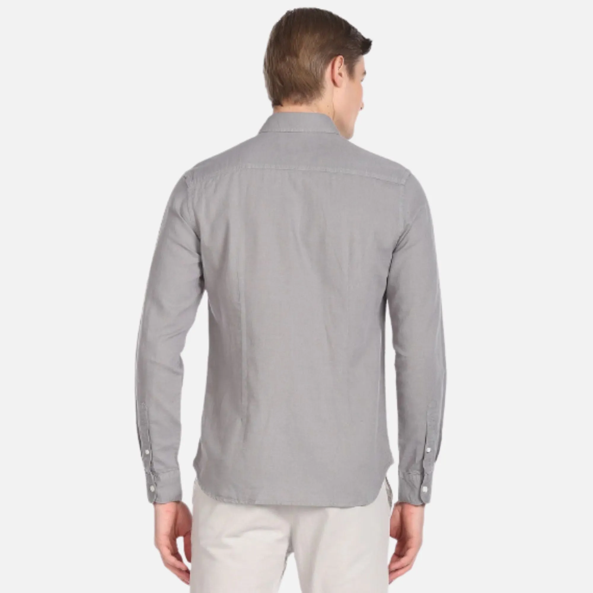 Solid Linen Cotton Shirt