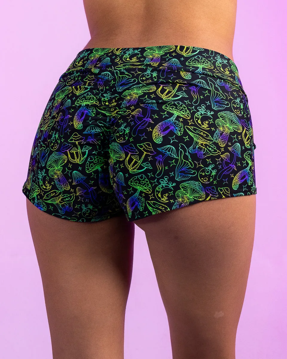 Sonic Shroom Scrunch Boy Shorts