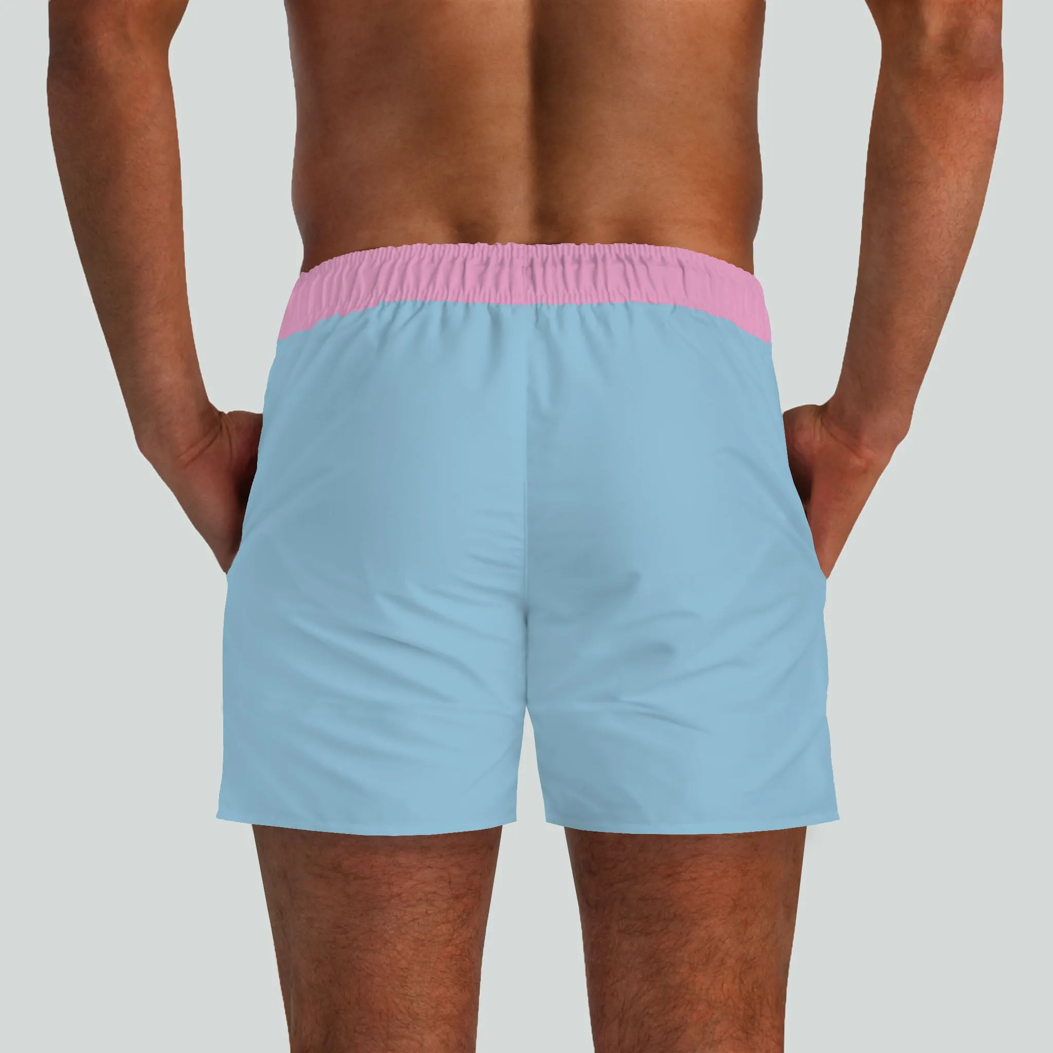 South Beach Light Blue Swim Shorts
