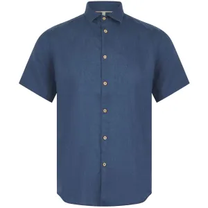 SSEINSE CAMICIA SHORT SLEEVE LINEN SHIRT