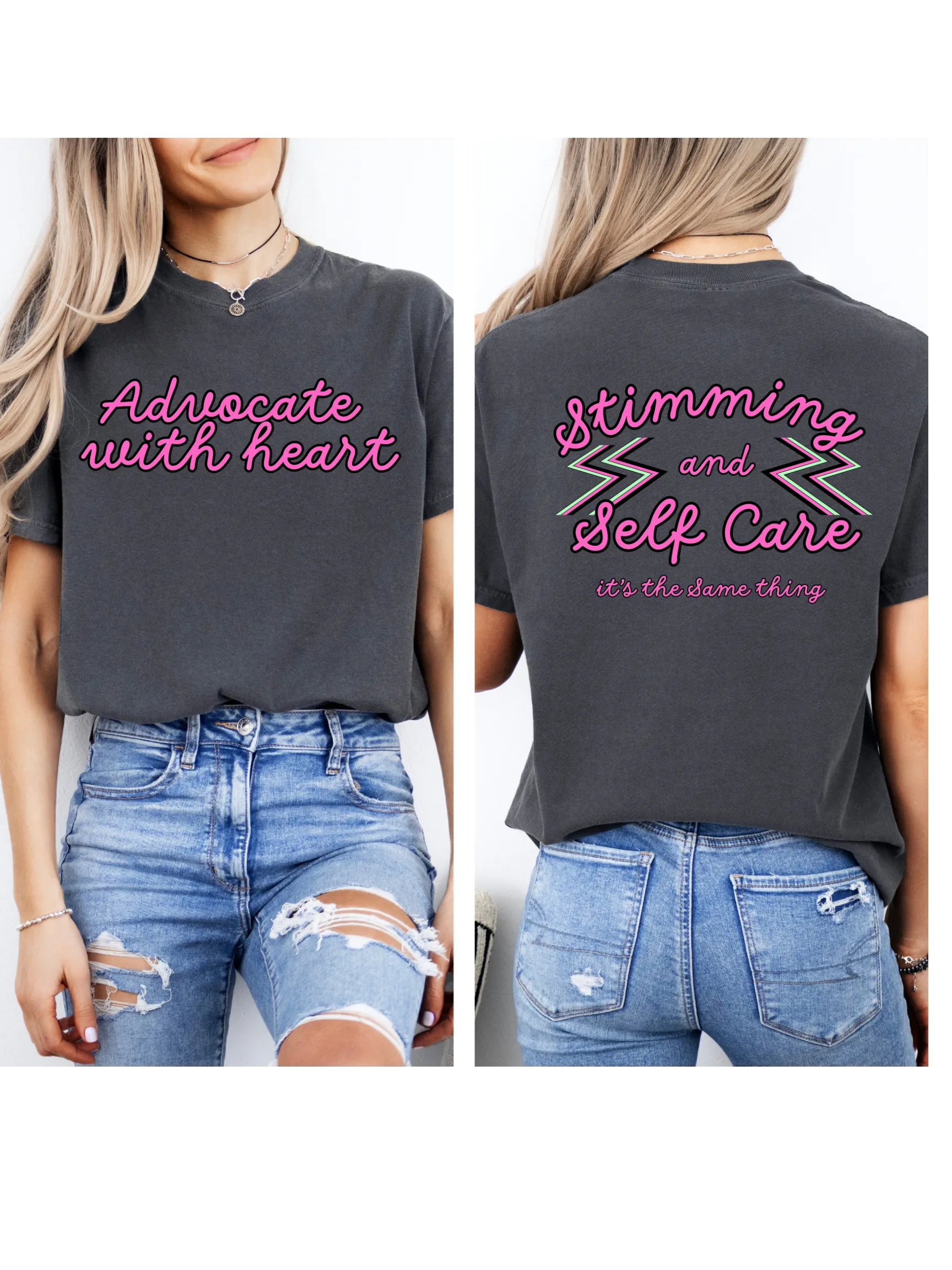 Stimming and Self Care is the Same Thing Tee