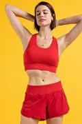 Stretch Woven Waistband 2 In 1 W/2 Pockets