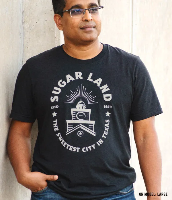 Sugar Land Badge Tee - Black