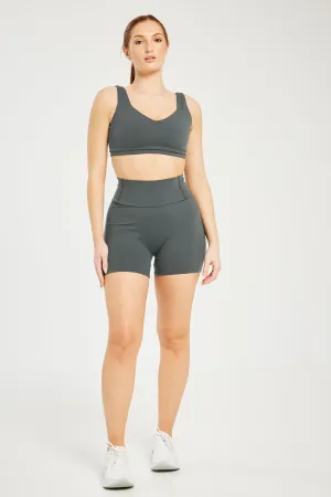 Super Stretch Sculpting Bike Shorts Dark Grey (FINAL SALE)