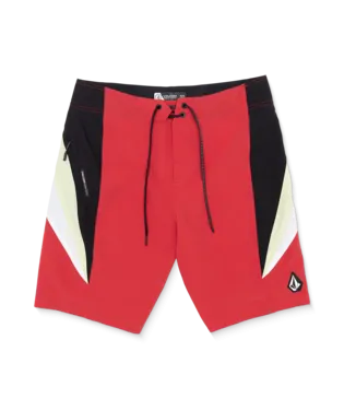 Surf Vitals J Robinson Mod 20" Boardshort - Ribbon Red (RNR)