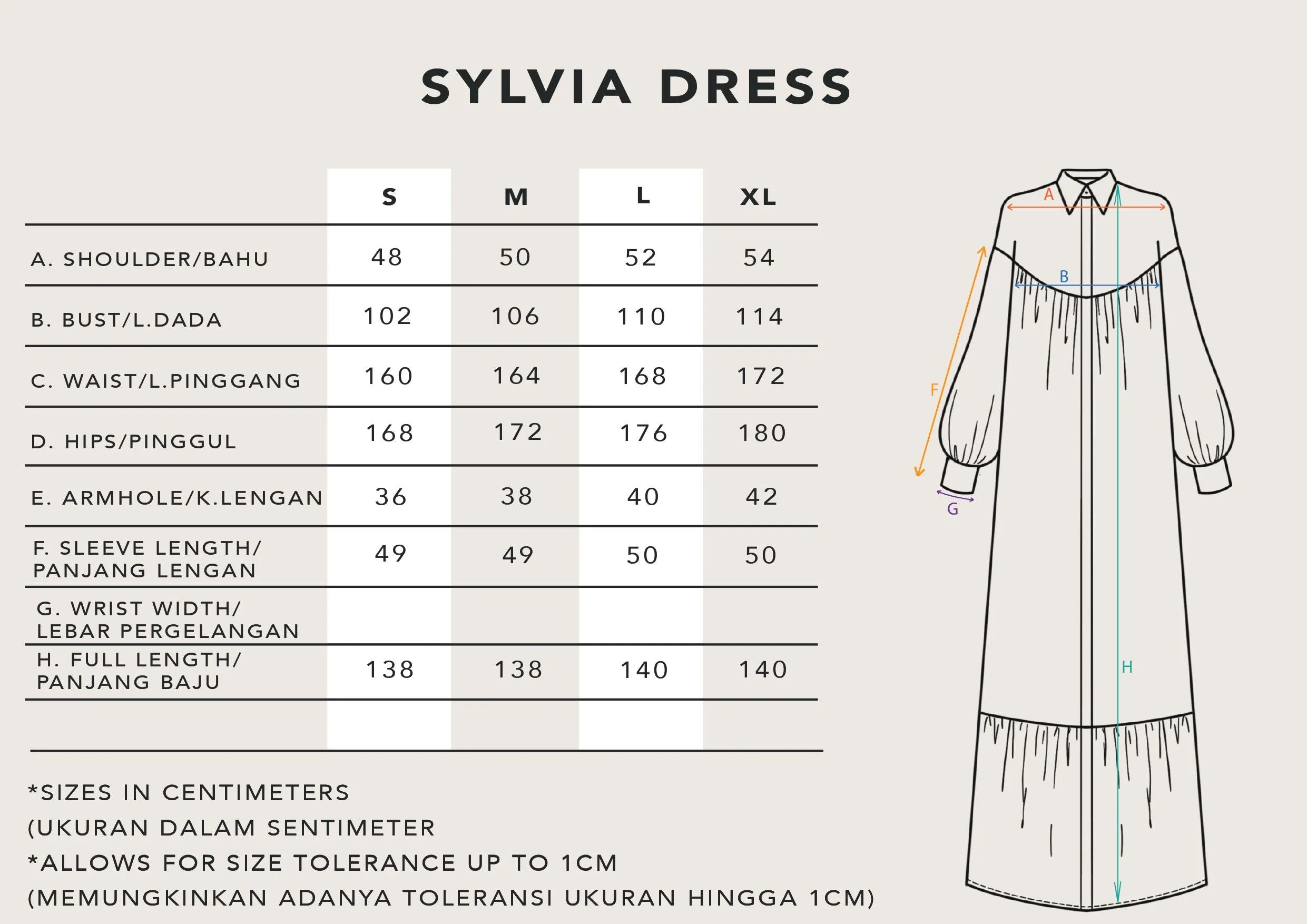 SYLVIA DRESS HAZEL FRENCH
