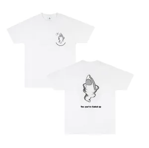 Tailenders 'Sharknado' Tee - White