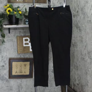 Talbots Womens Petite Soft Touch Signature Dress Pants 166f50c1609c32 Black 16P