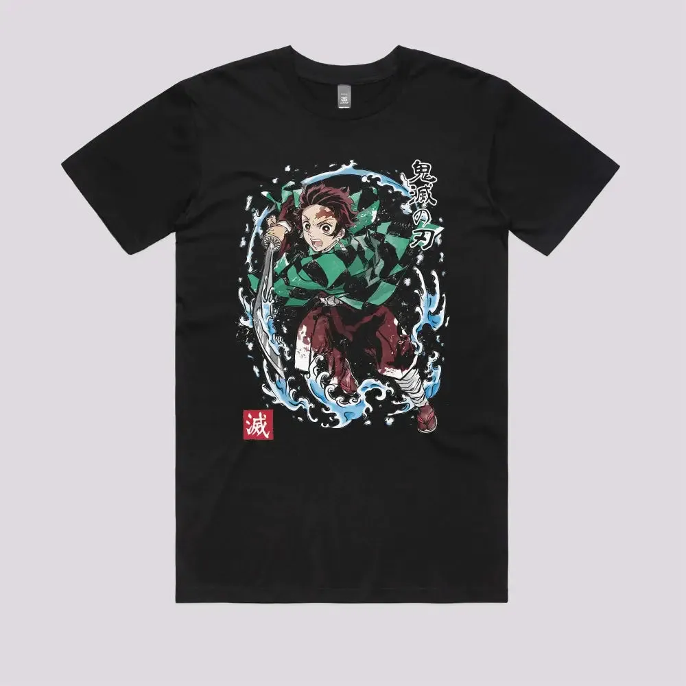 Tanjiro Sumi-e T-Shirt