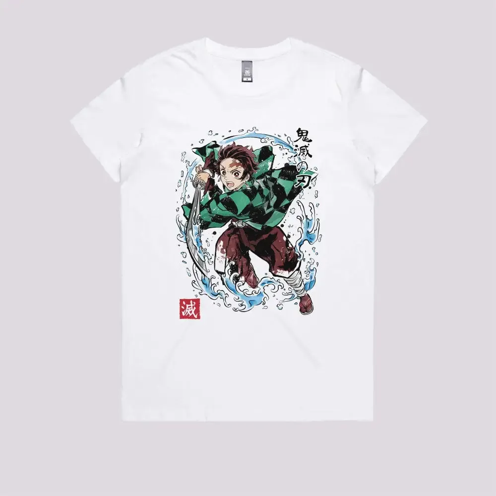 Tanjiro Sumi-e T-Shirt