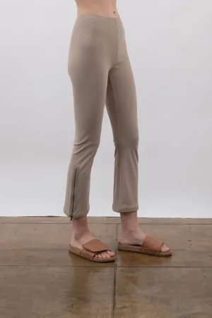 Tech Stretch Cropped Side Zip Legging - MITRA