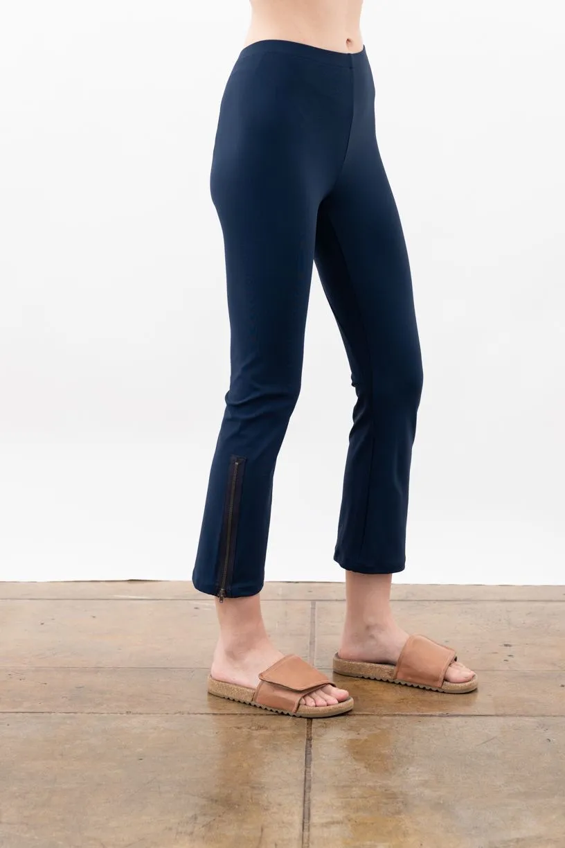 Tech Stretch Cropped Side Zip Legging - MITRA