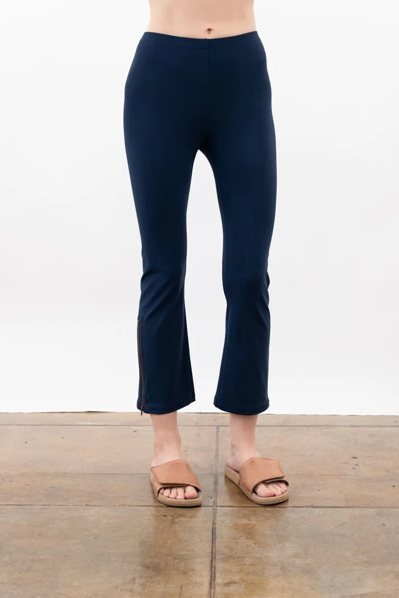 Tech Stretch Cropped Side Zip Legging - MITRA