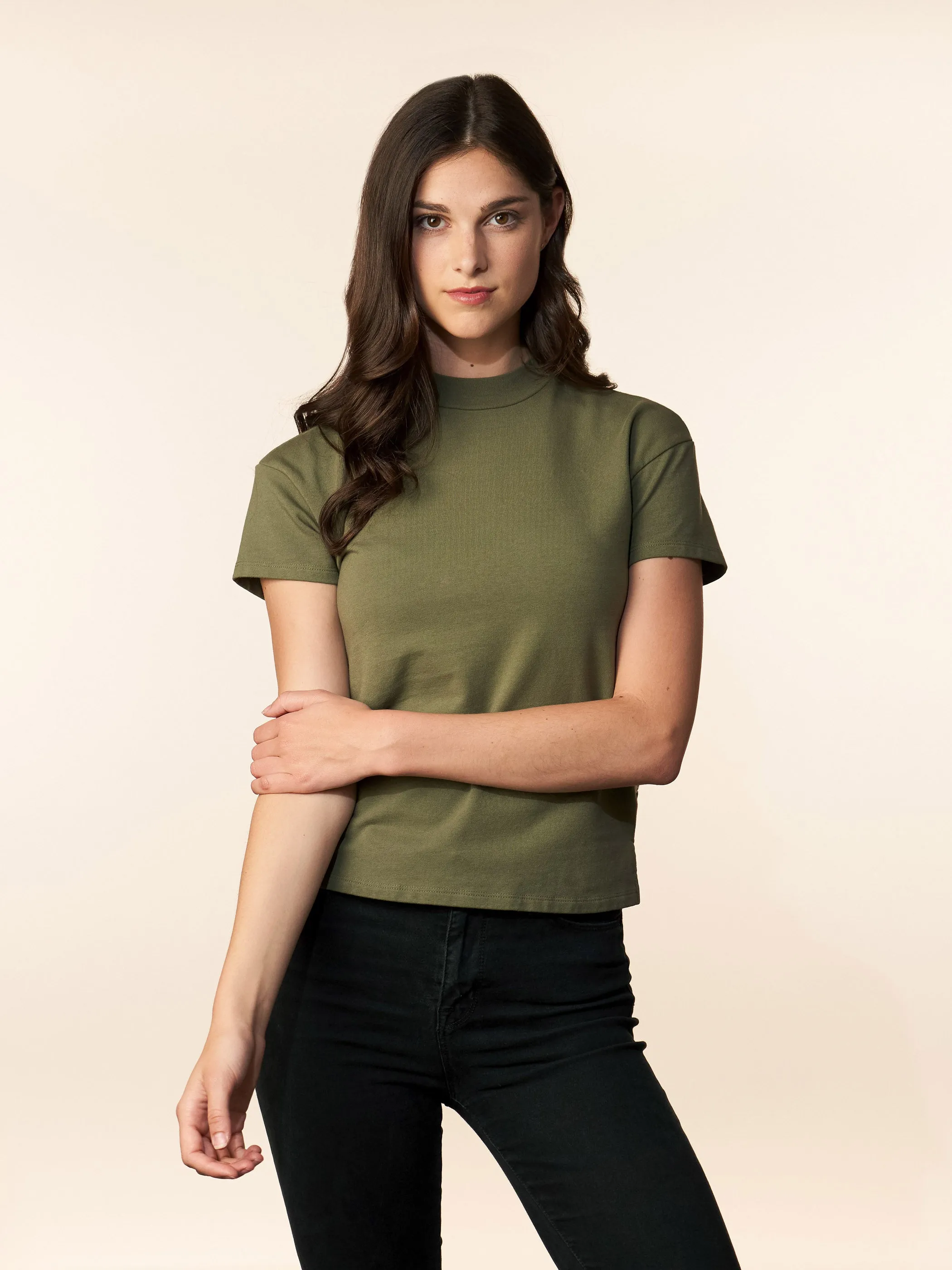 the liv tee - olive