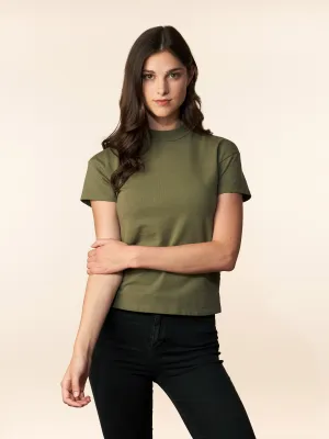 the liv tee - olive