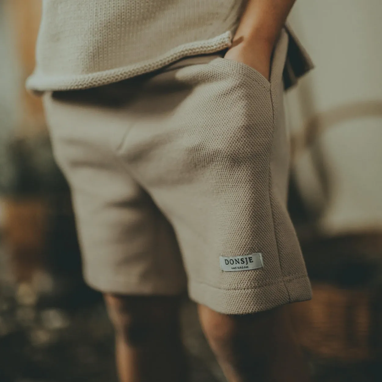 Thij Shorts | Light Taupe