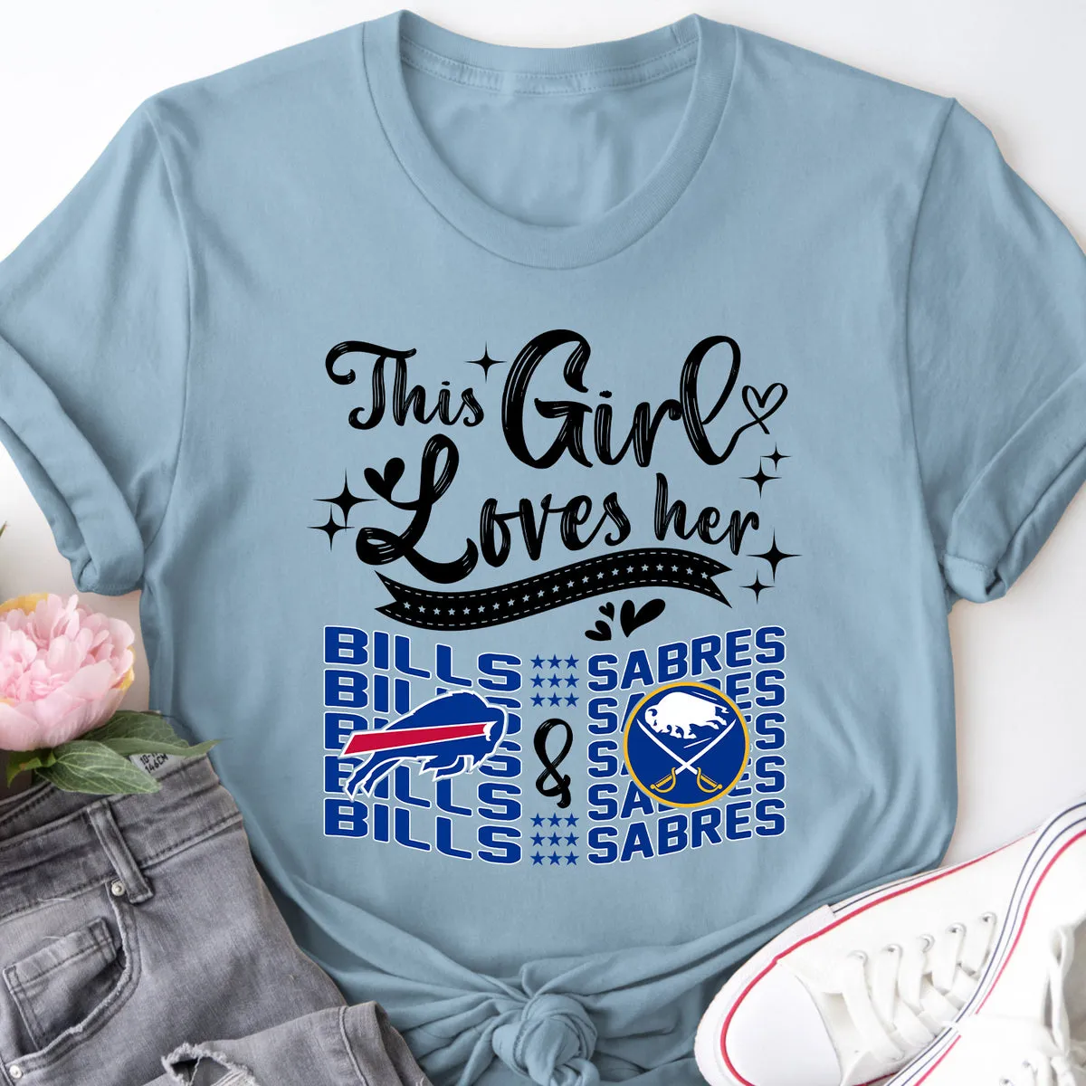 This Girl Loves Her Teams - BFLB & BFLSB