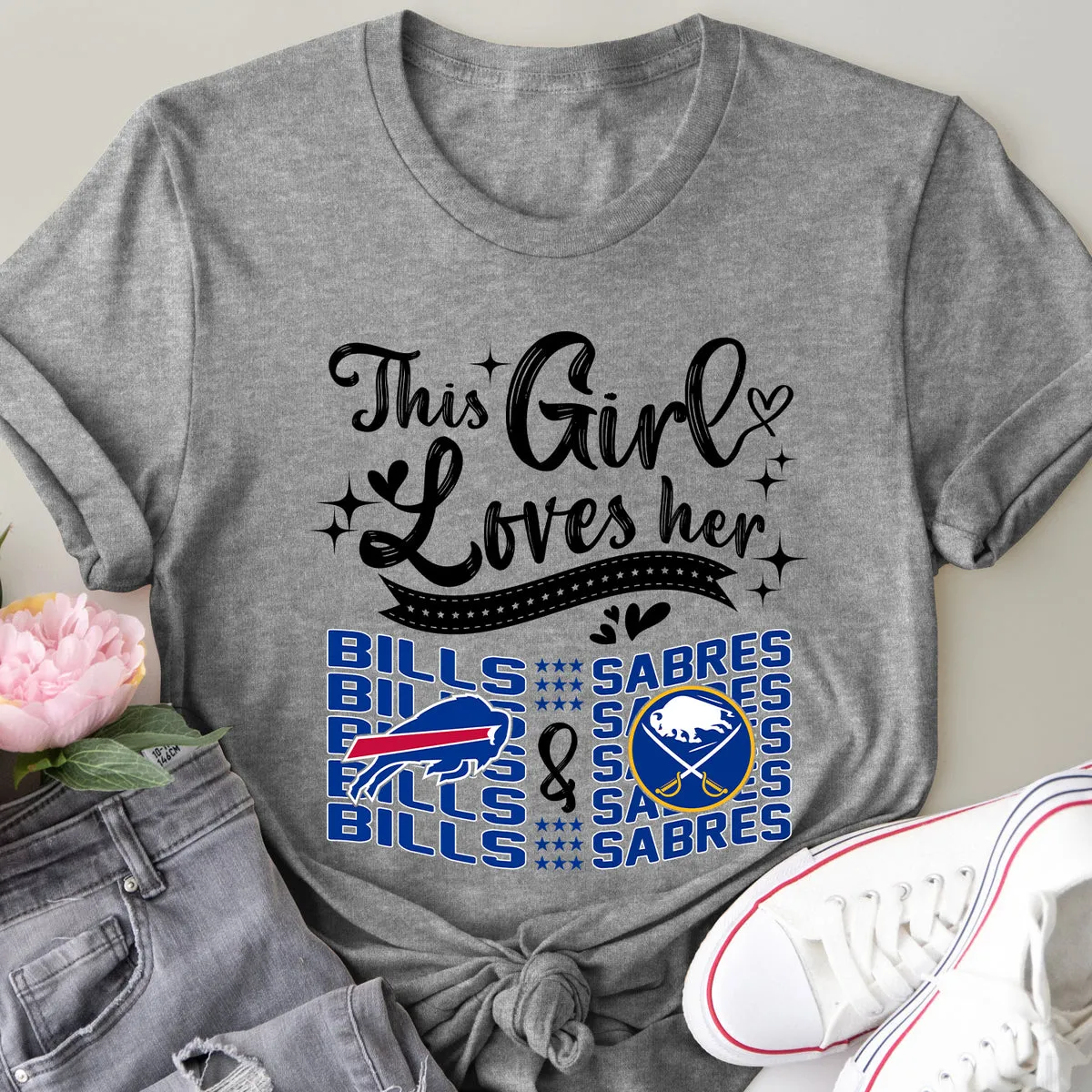 This Girl Loves Her Teams - BFLB & BFLSB