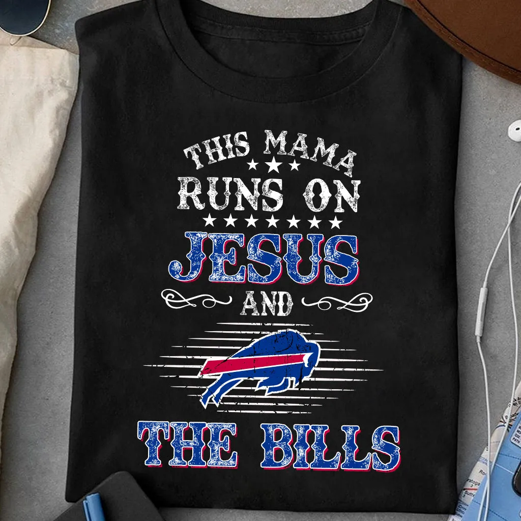 This Mama Runs on Jesus shirt - BFLB