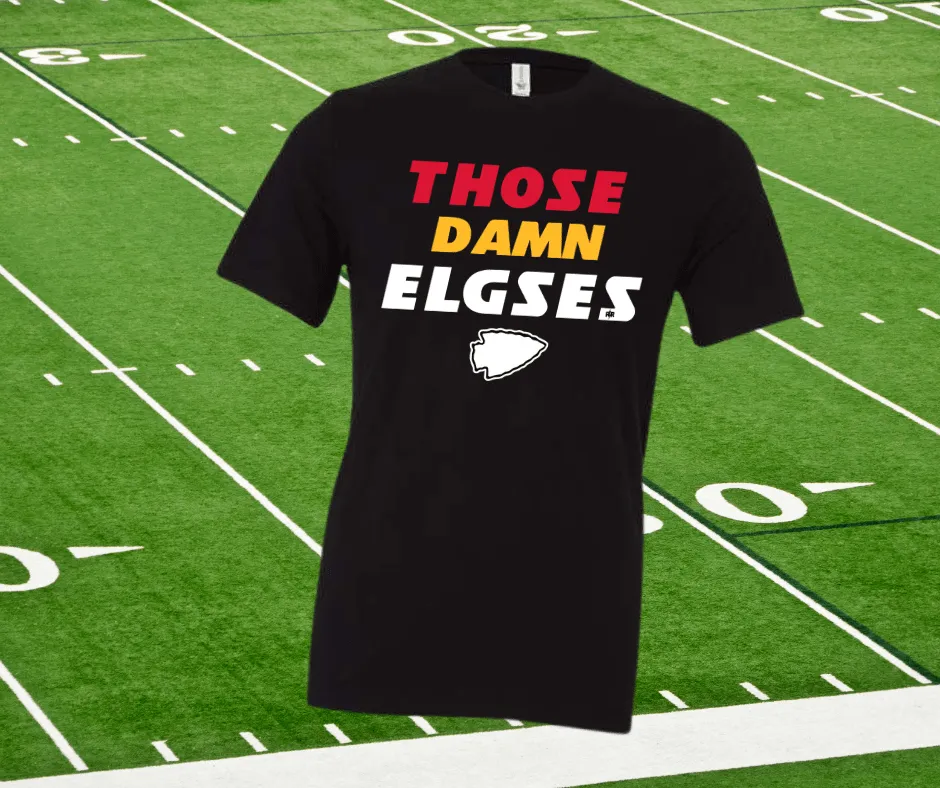 Those Damn "E-L-G-S-E-S" Black Tee