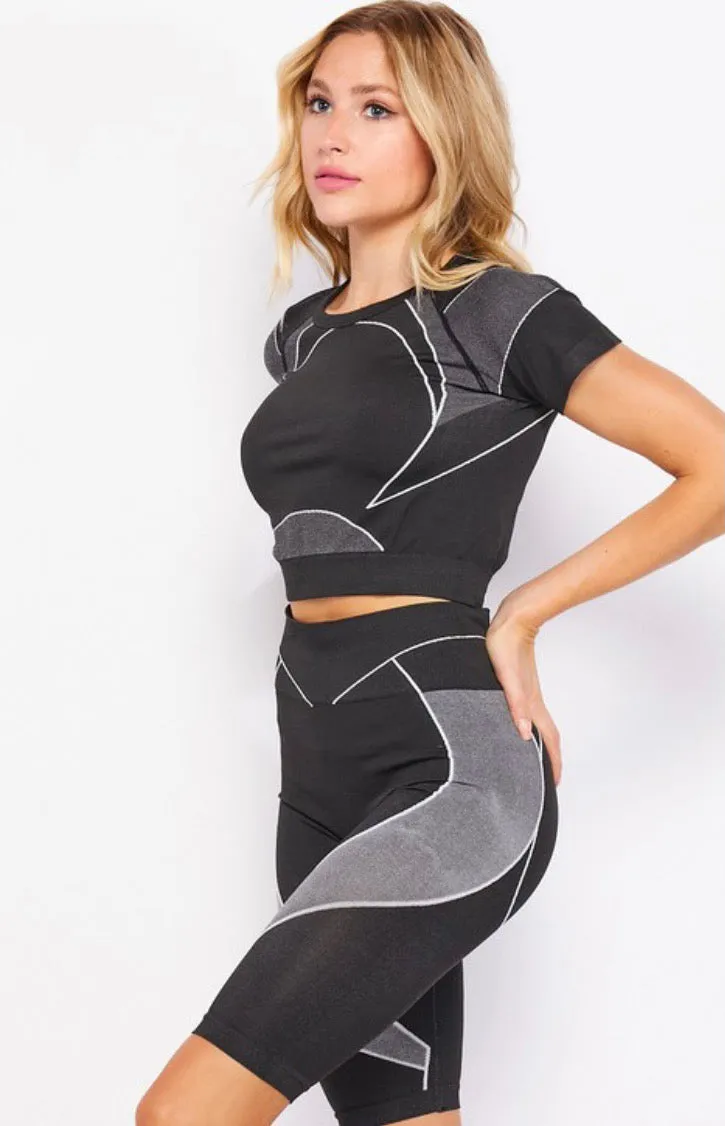 Trackstar shorts set