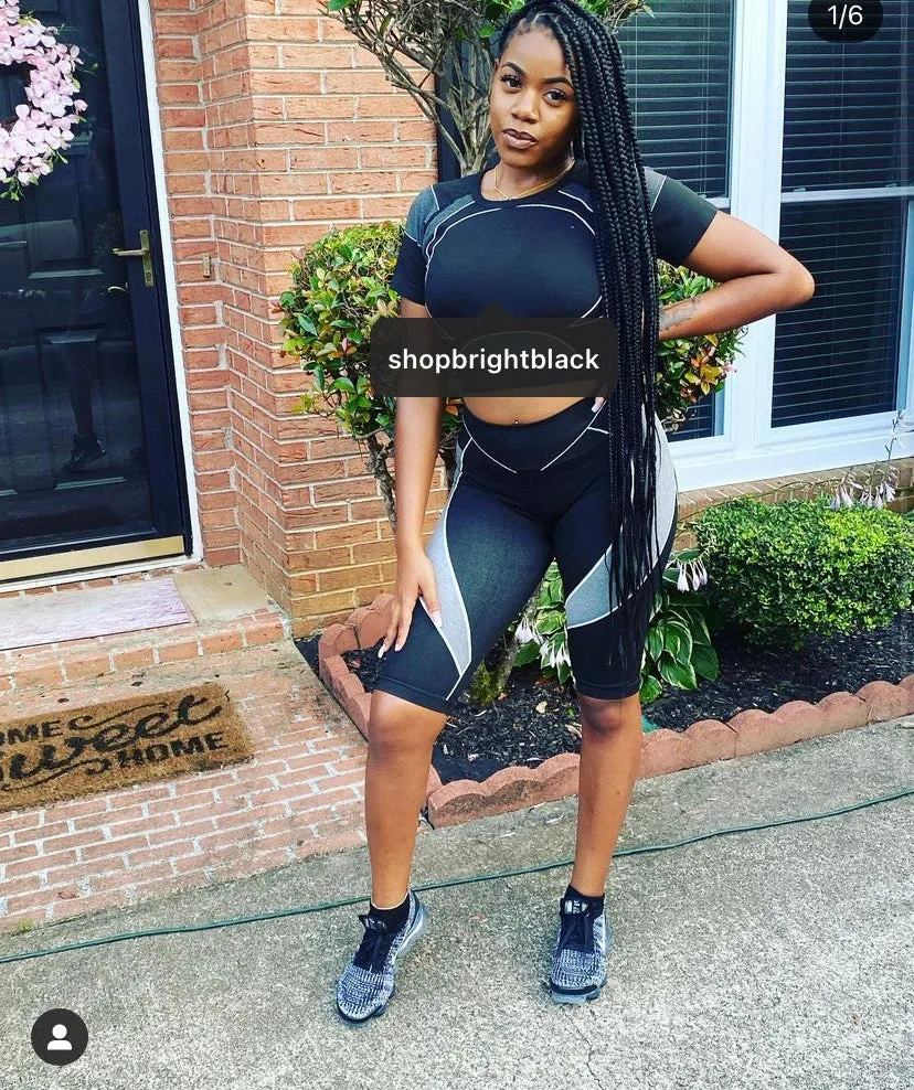 Trackstar shorts set