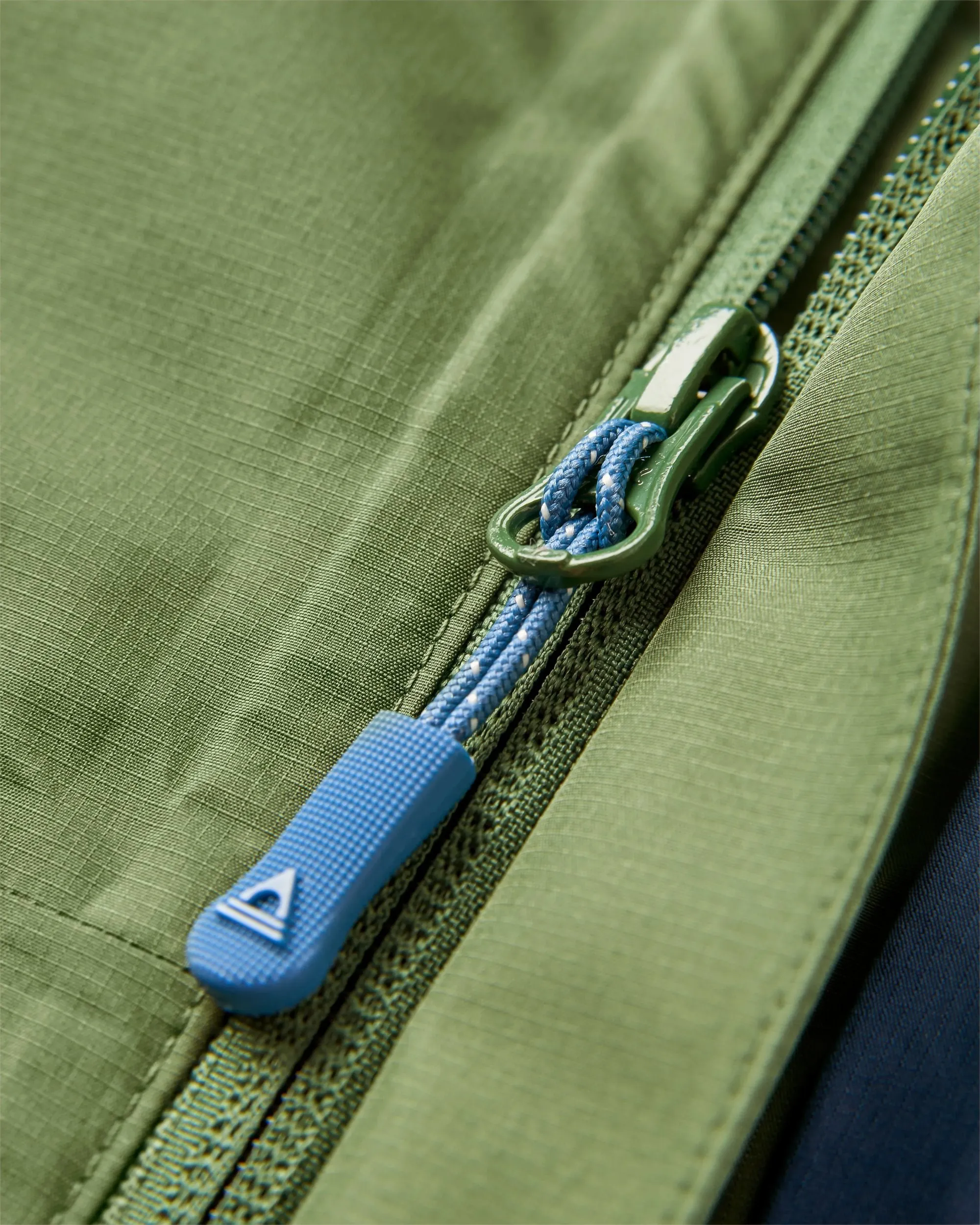 Trailscape Men's Recycled Waterproof Jacket - Dark Denim/Wild Green