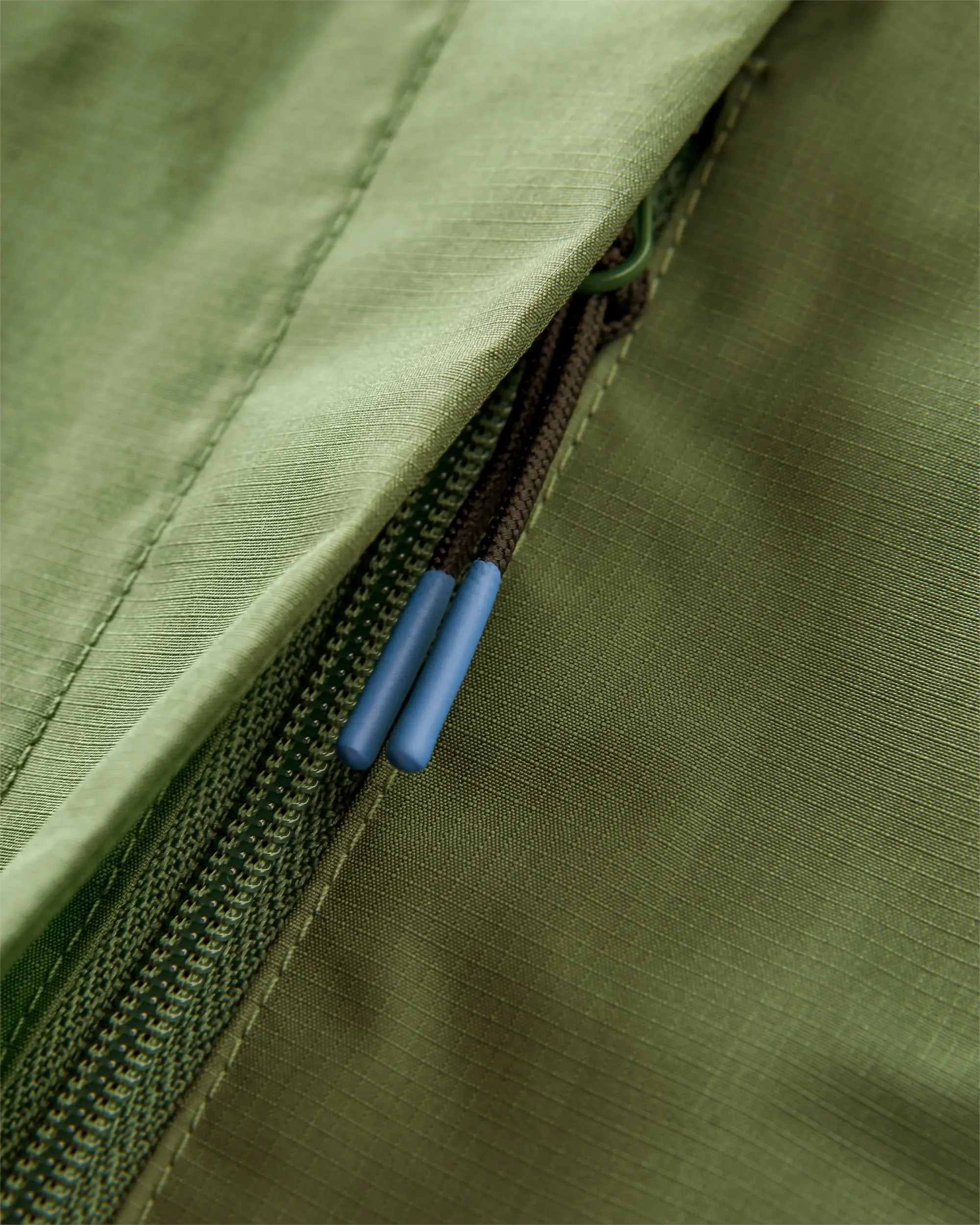 Trailscape Men's Recycled Waterproof Jacket - Dark Denim/Wild Green