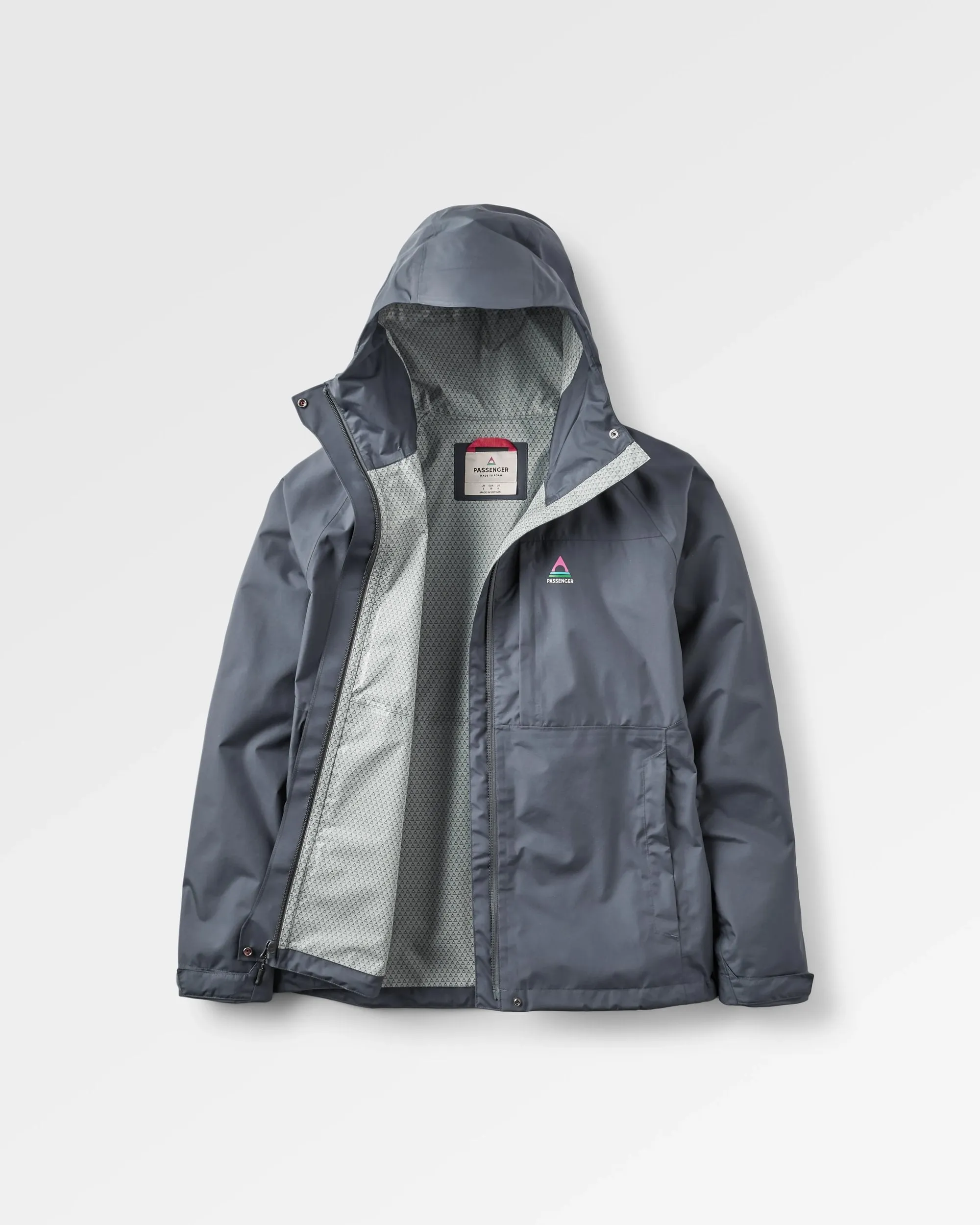Trailscape Women's Recycled Waterproof Jacket - Charcoal