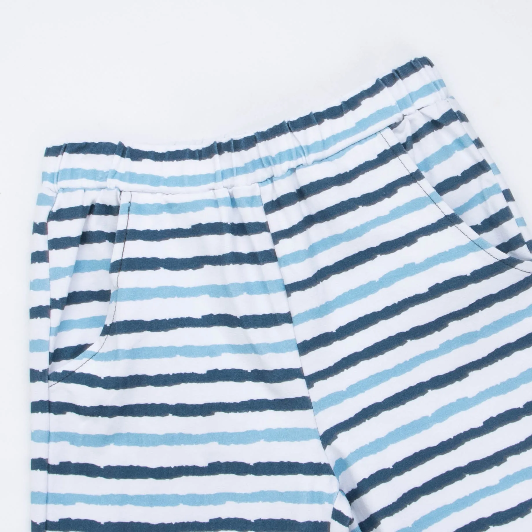 True Blue Pant Set, Blue Stripe