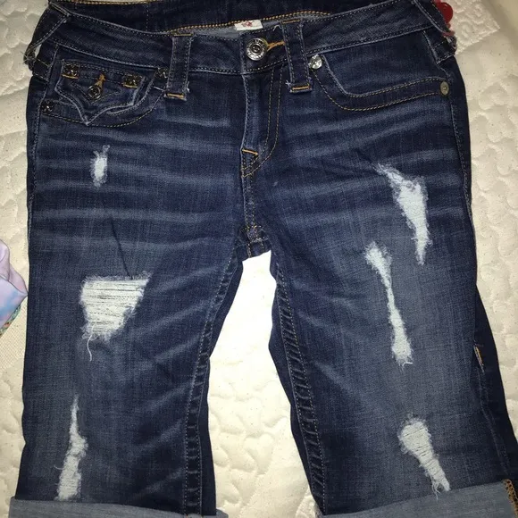 True Religion Jean shorts