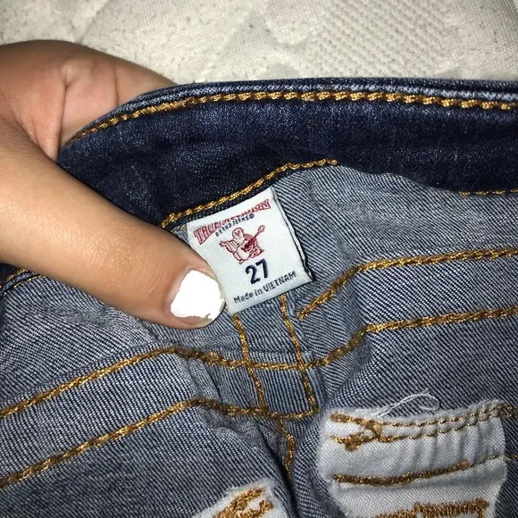 True Religion Jean shorts