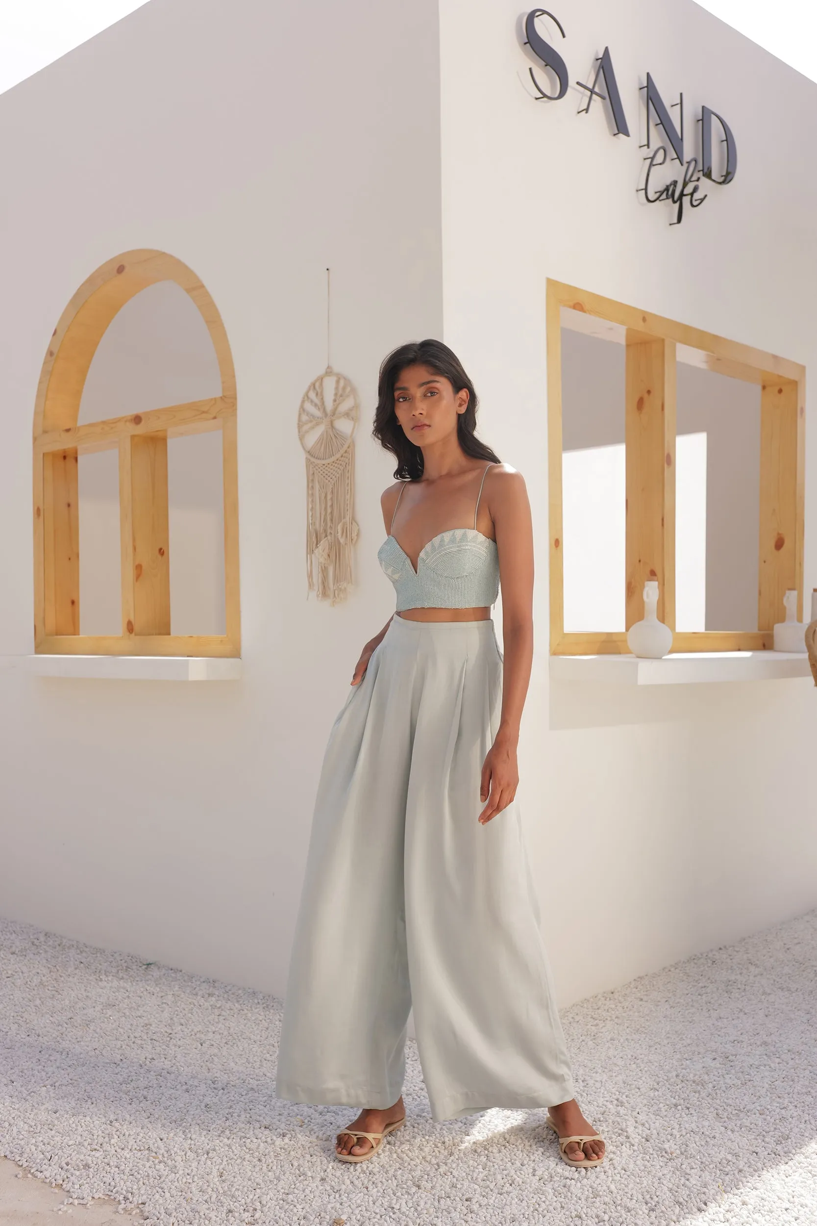 Tunisia Bandeau (Soft Blue)