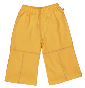 TwOOwls Yellow/Blue Baby Pant -100% organic cotton