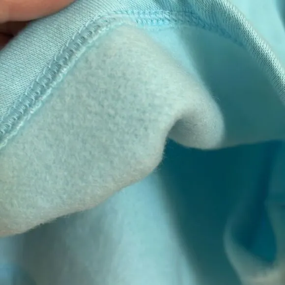 Under Armour Baby Blue Cotton Blend Loose Elastic PullOn Shorts w/ Drawstring-XL