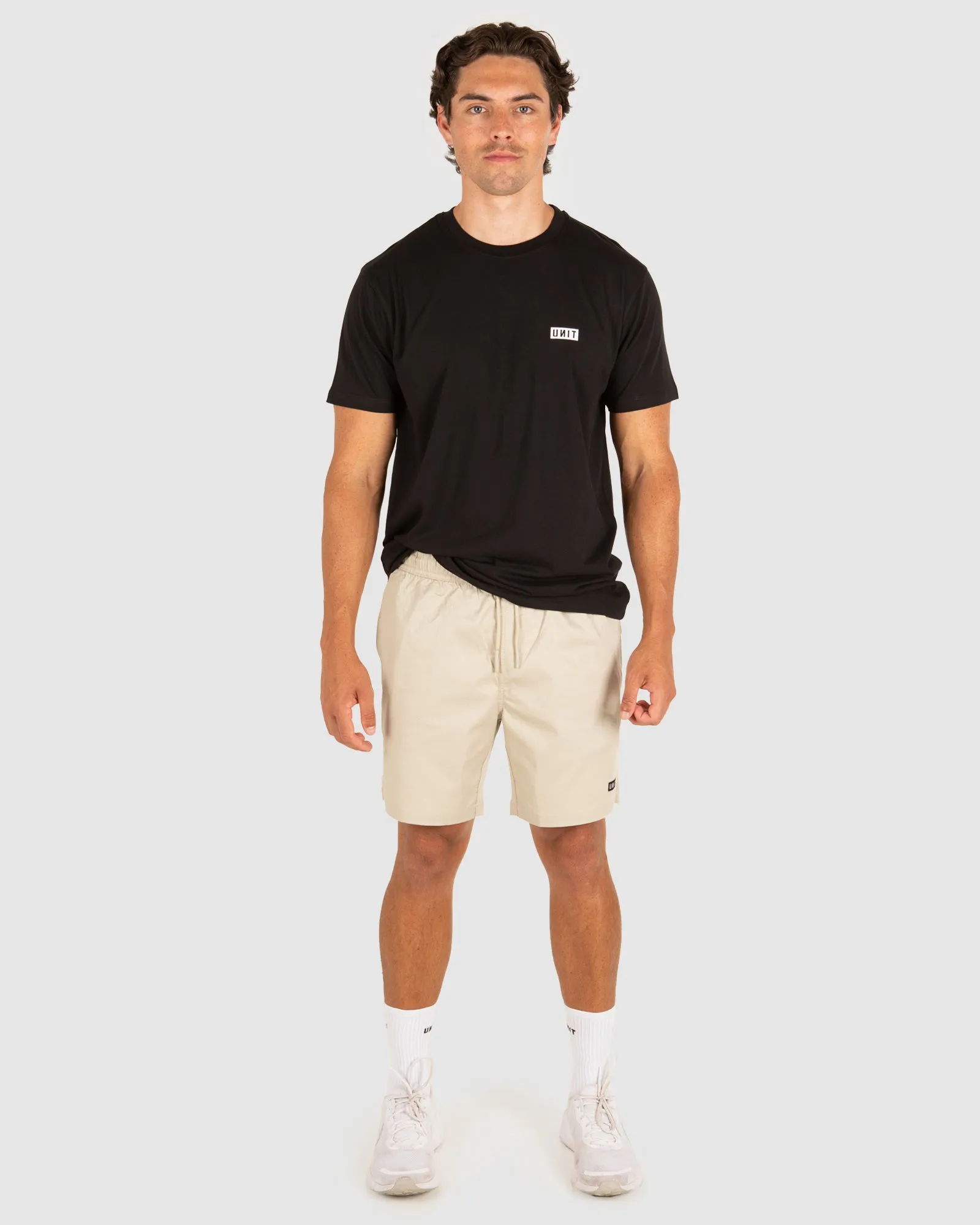 UNIT Daily Mens Acid Wash Shorts