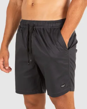 UNIT Daily Mens Acid Wash Shorts