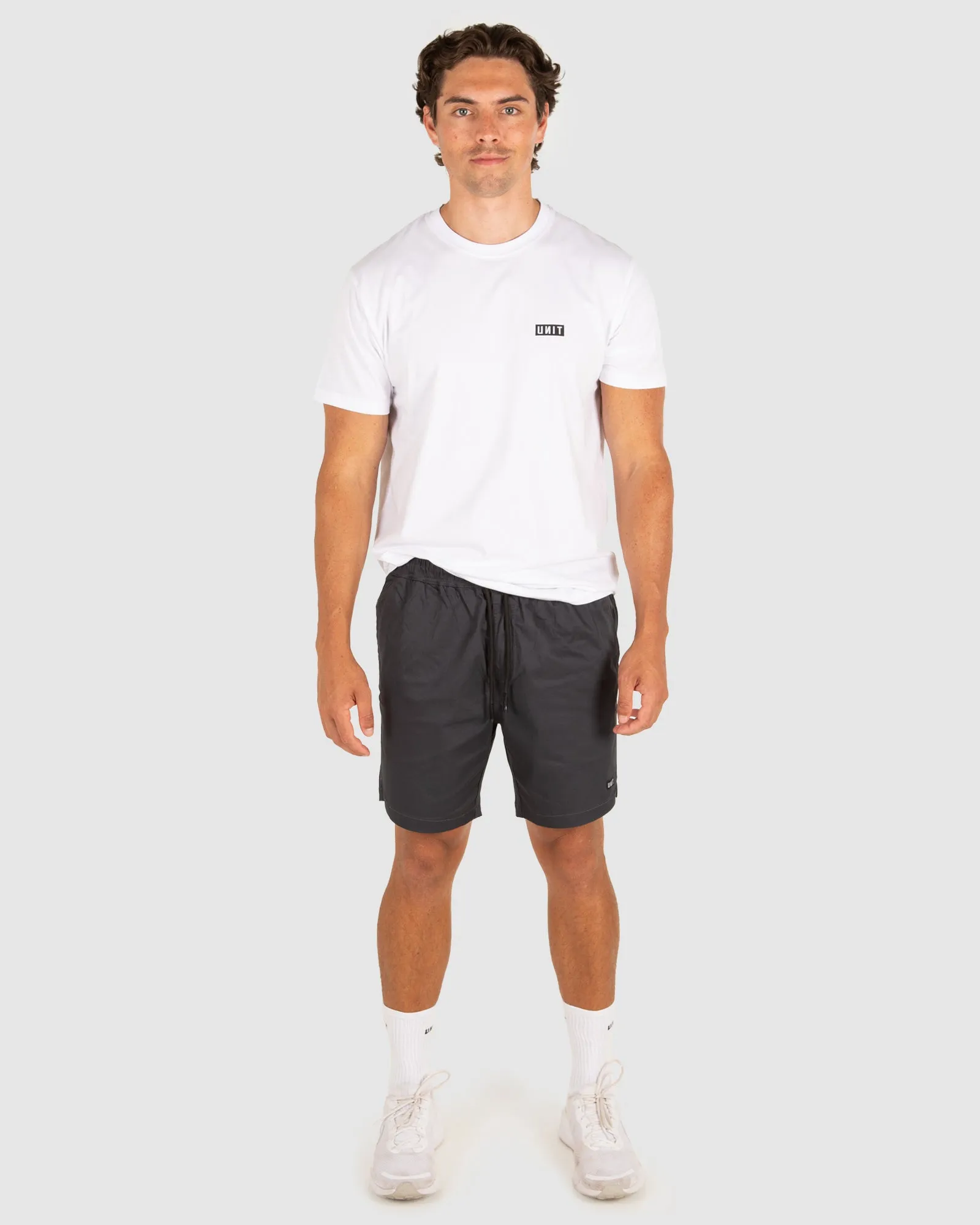 UNIT Daily Mens Acid Wash Shorts