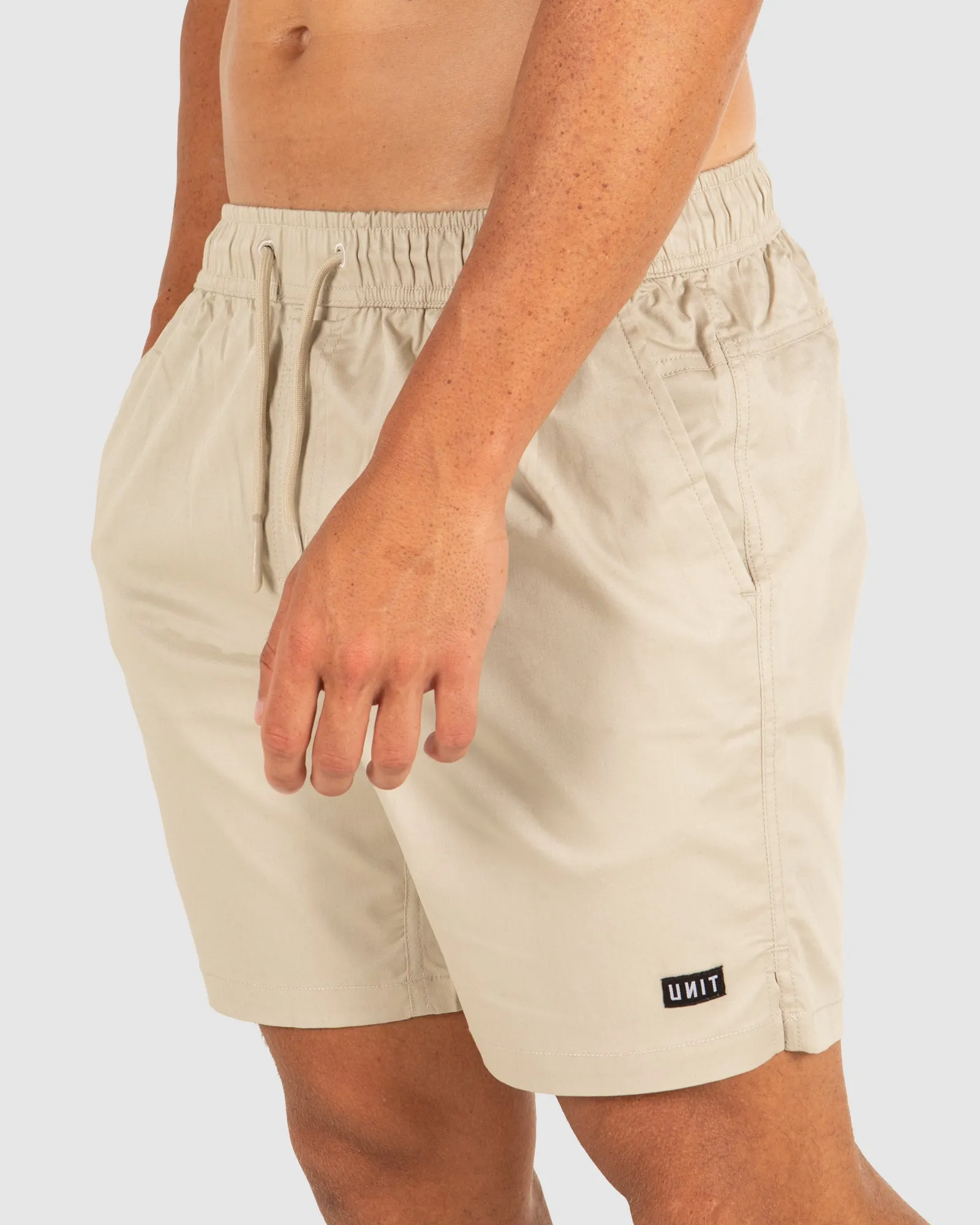 UNIT Daily Mens Acid Wash Shorts